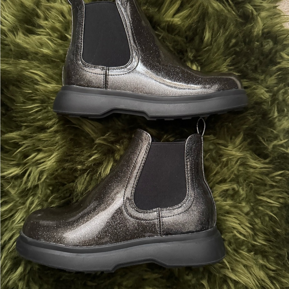 DV by Dolce Vita Metallic Silver Boots
